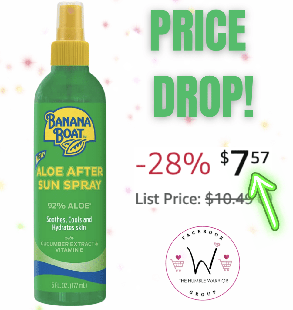 Banana Boat Aloe After Sun Spray!